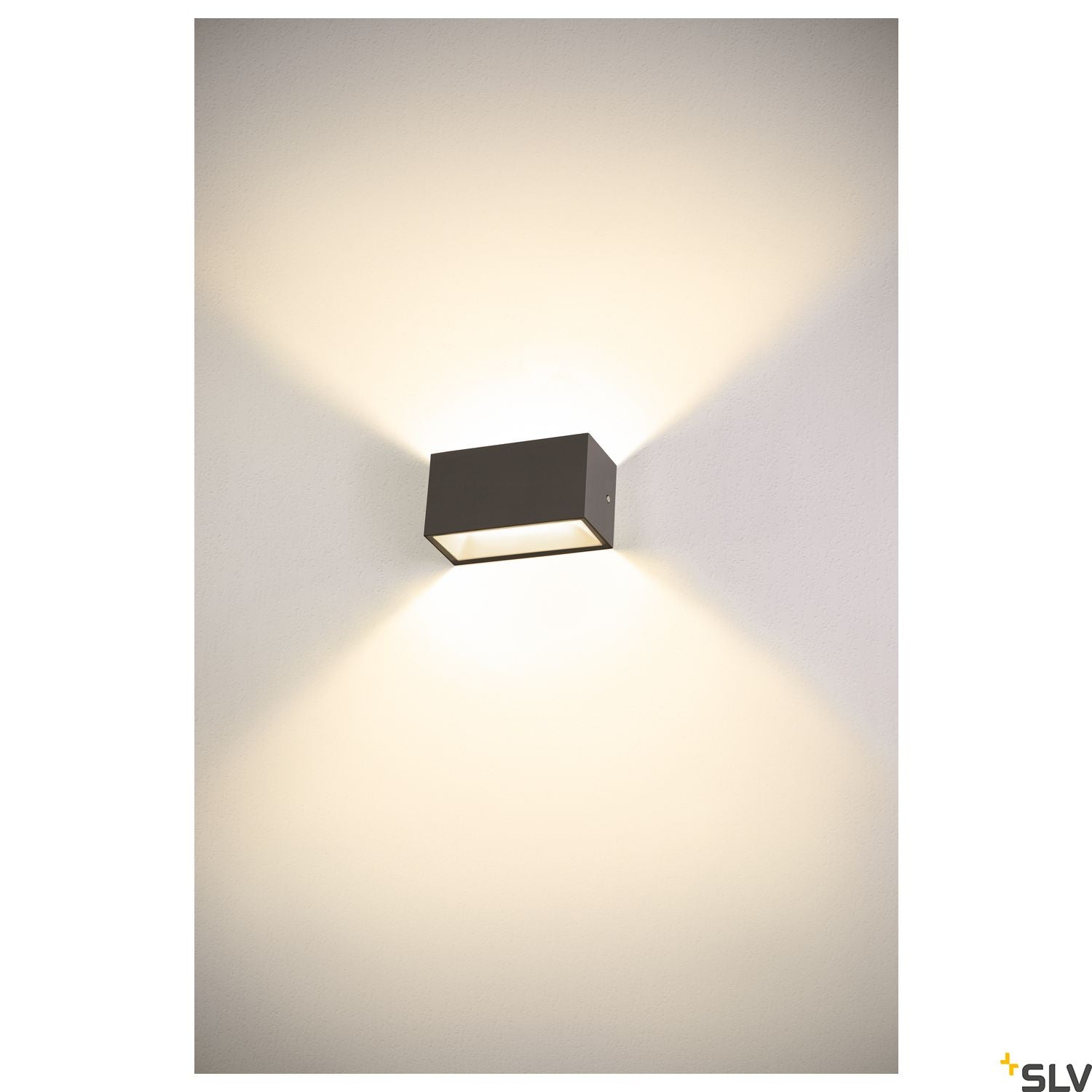 SITRA M WL UP/DOWN udendørs LED væg påbyg, antracit CCT 3000/4000K