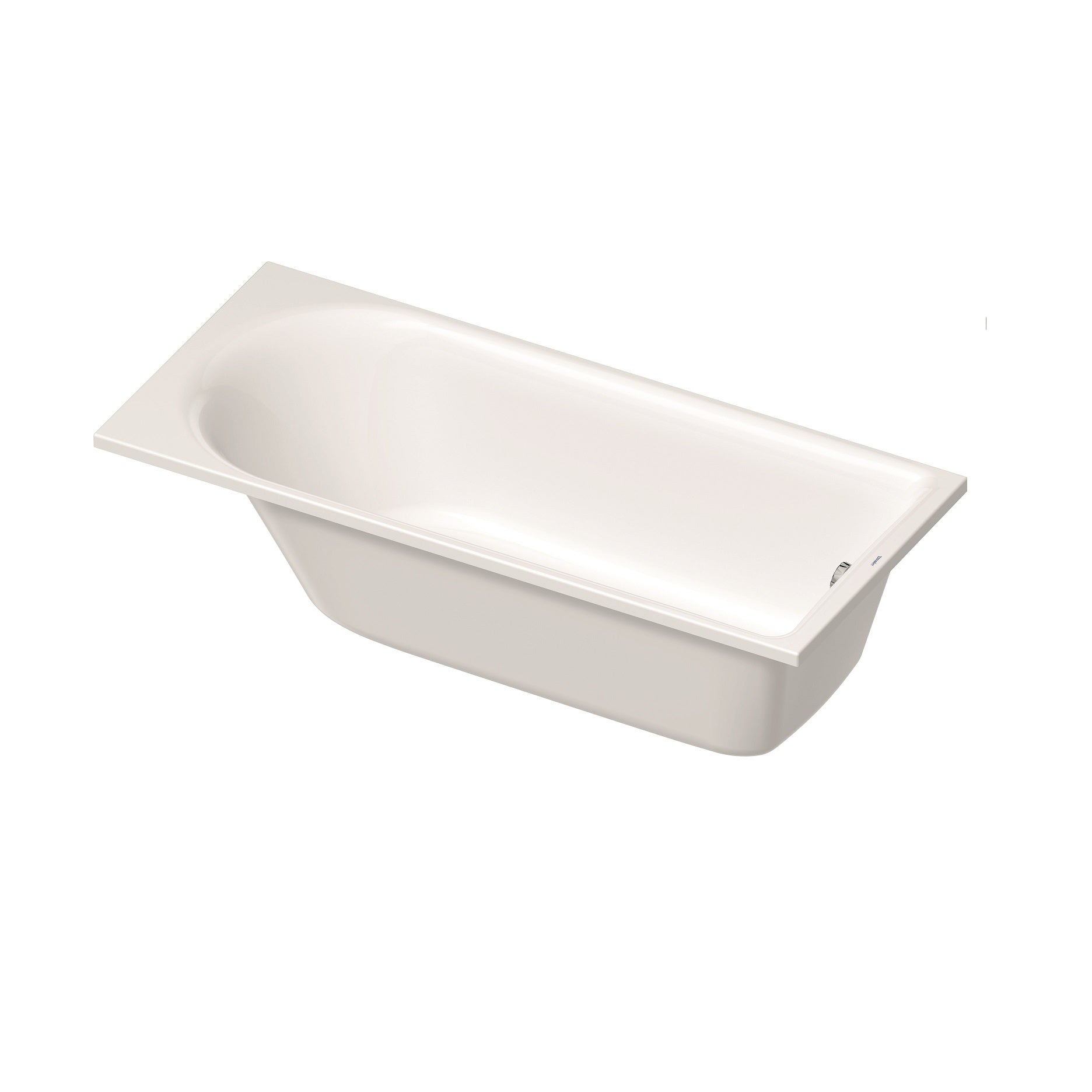 Duravit D-Neo badekar, 1800x800 mm, indbygning, 1-ryglæn
