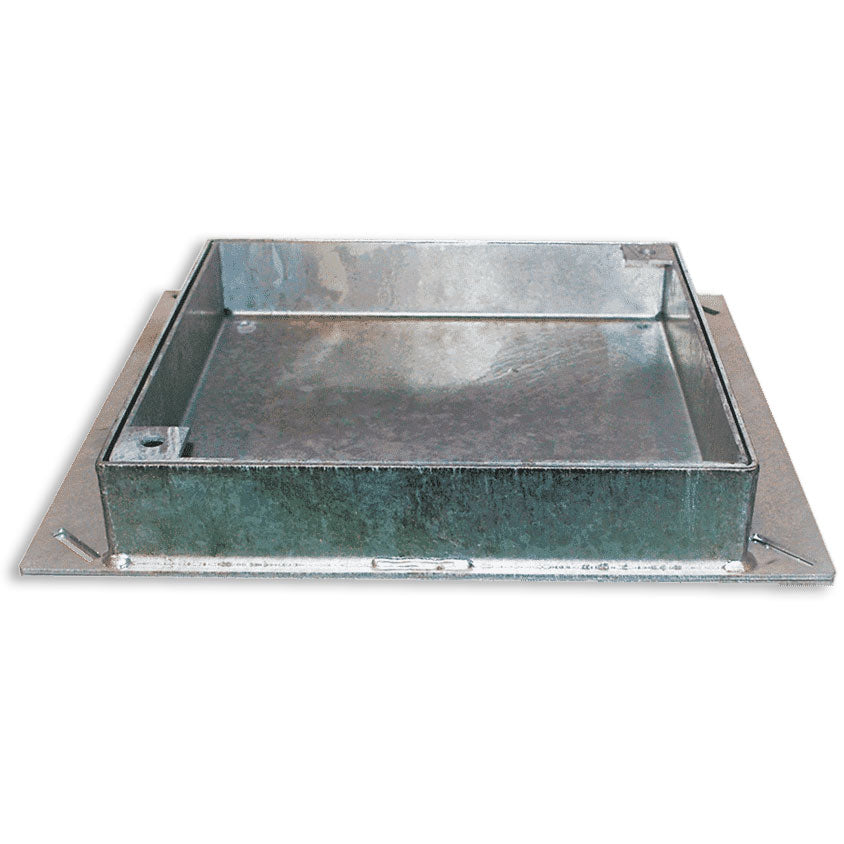 Jesmig 315/425 x 79 mm brønddæksel til integrerede fliser, 5 t