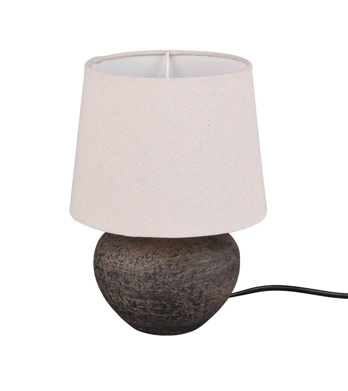 Lou Bordlampe 18 cm E14 brun
