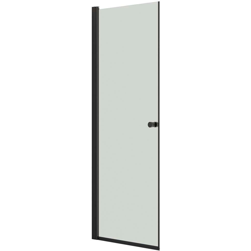 Dansani Brusedør H:200x77-79 cm, sort/klar