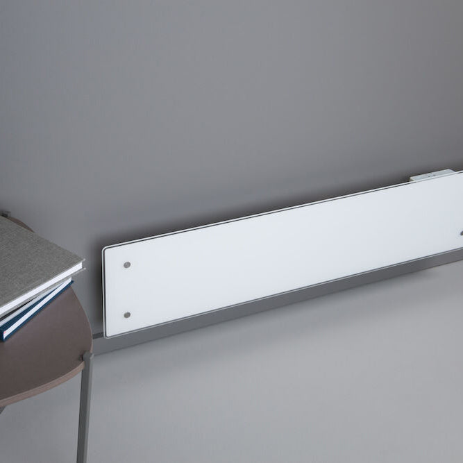 Adax Glas Varmeliste Clea L 10 KWT, 1000W 230V med WiFi, hvid