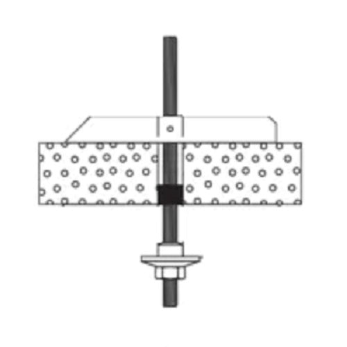 Kipdybel KM 10, M10 x 180 mm