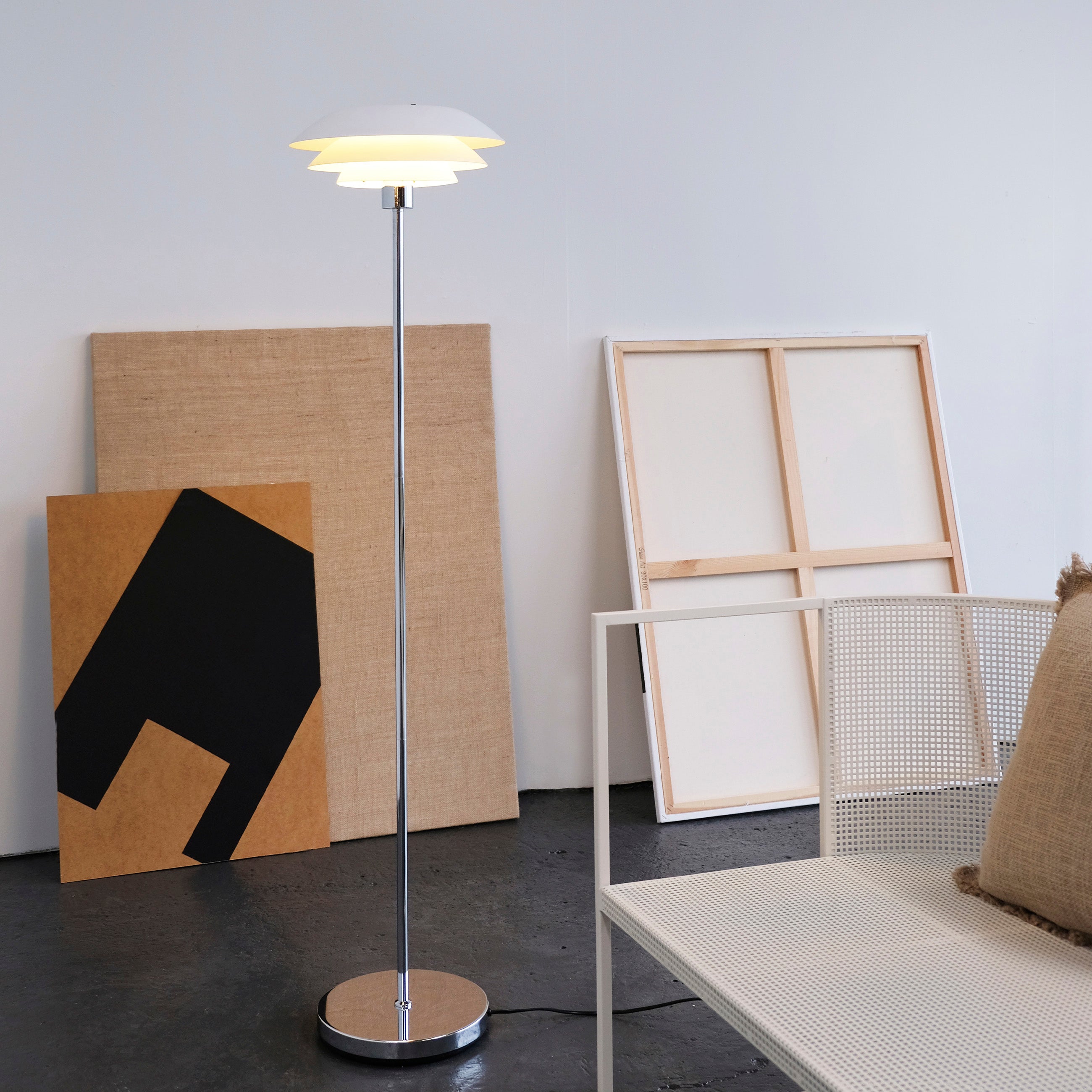 DL31 Opal gulv lampe