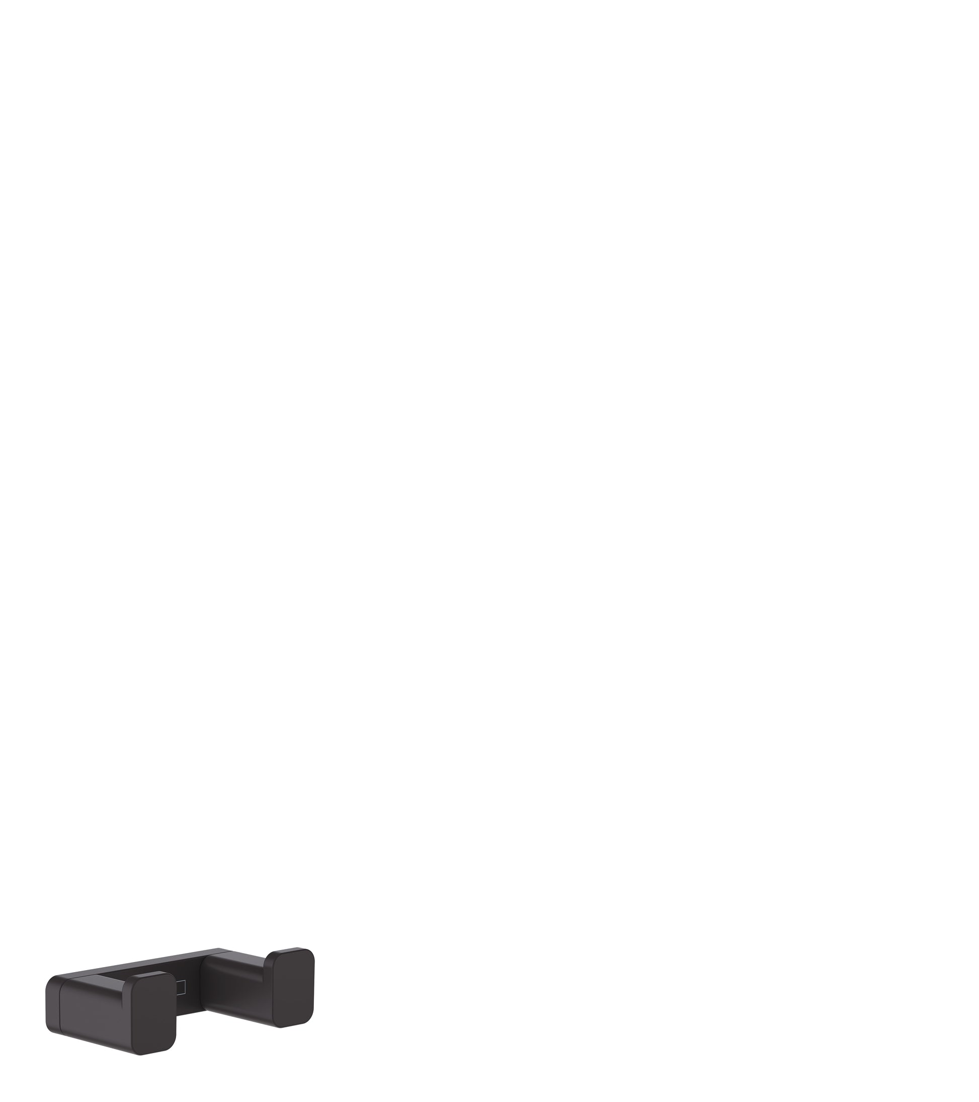 Hansgrohe AddStoris dobbeltkrog, mat sort