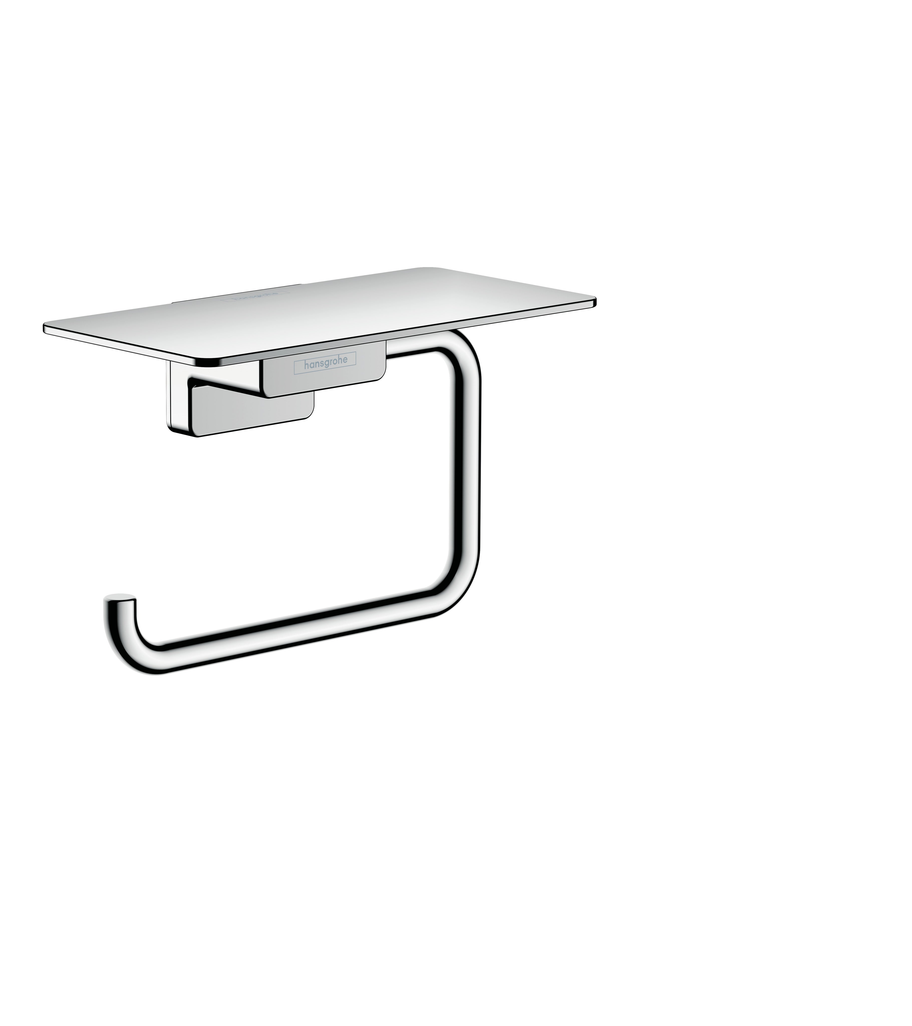 Hansgrohe AddStoris toiletpapirholder m/hylde, krom