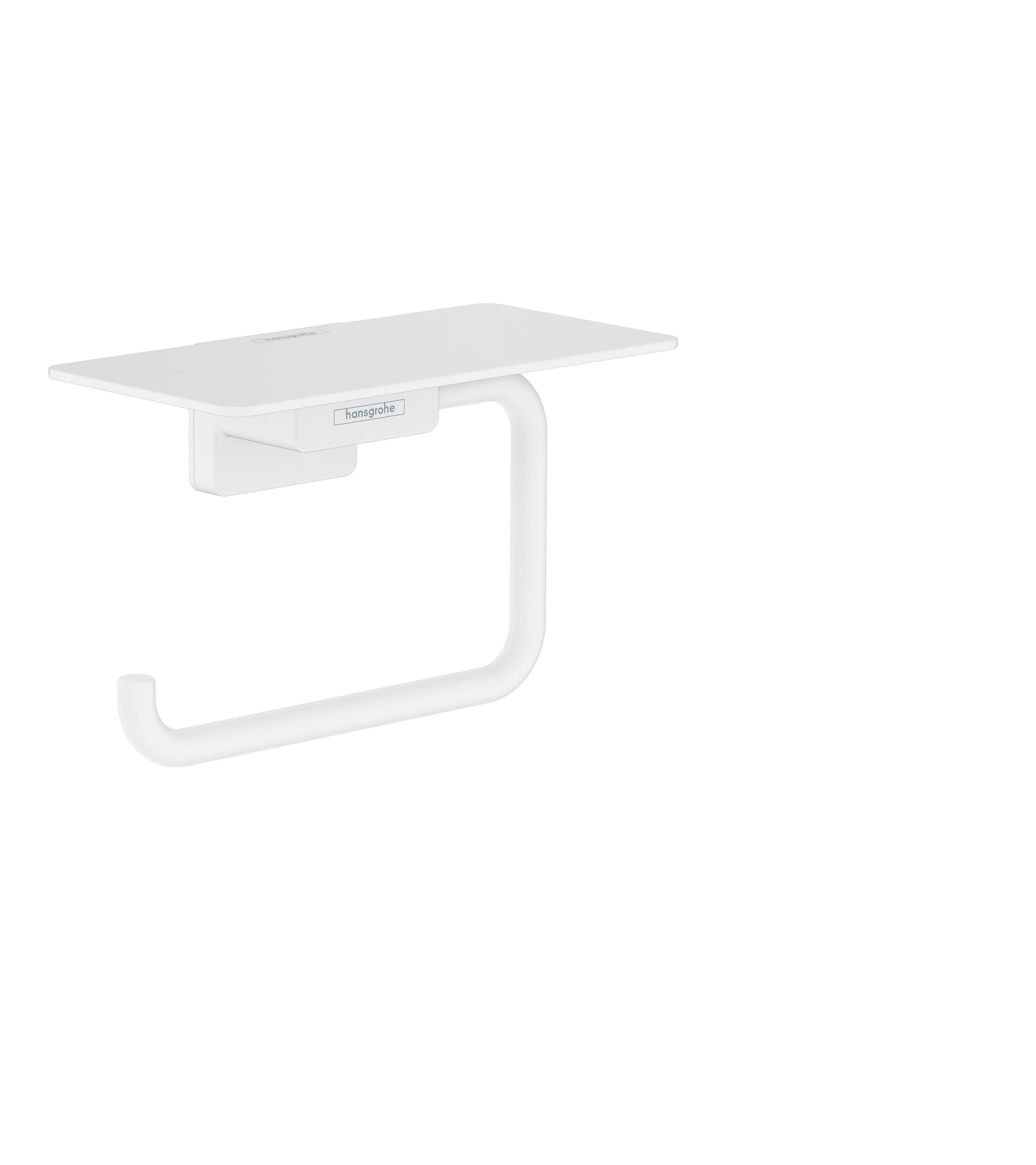 HANSGROHE toiletpapirholder m/hylde white