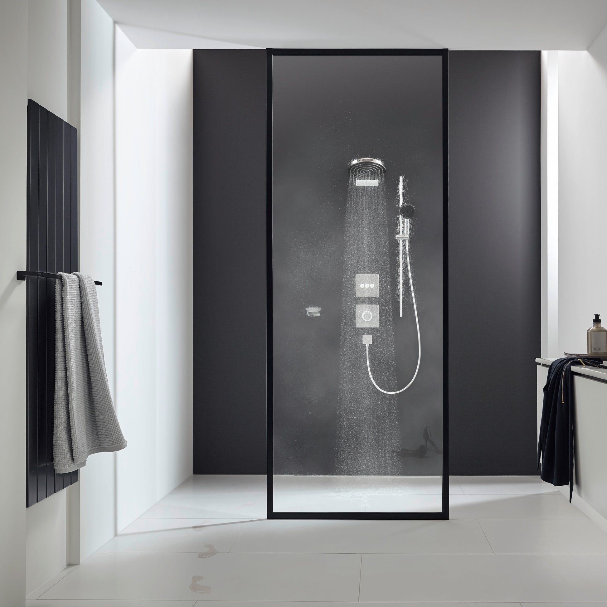 hansgrohe Pulsify gliderstang 650mm m/glider krom