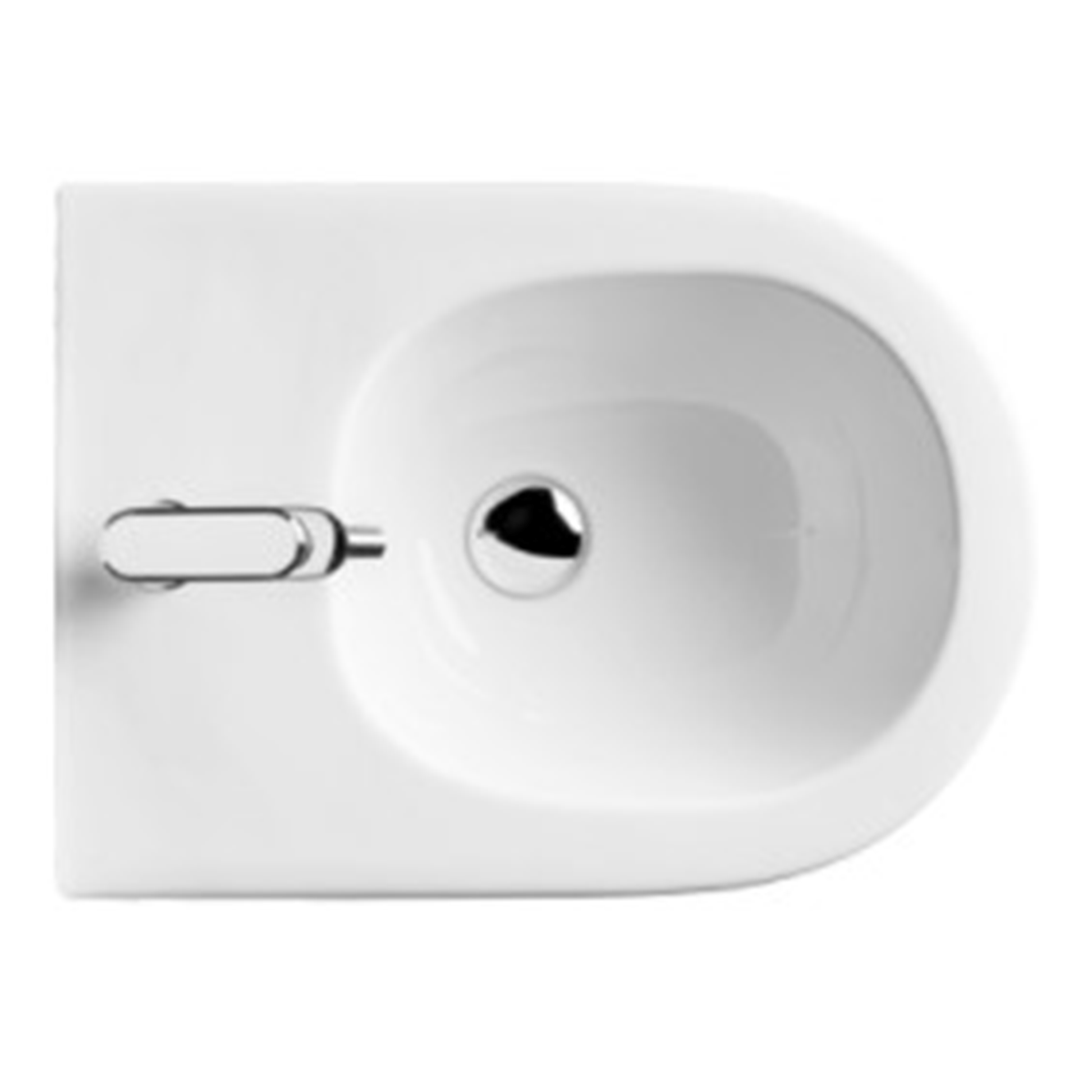 Glomp BTW gulvstående bidét, hvid