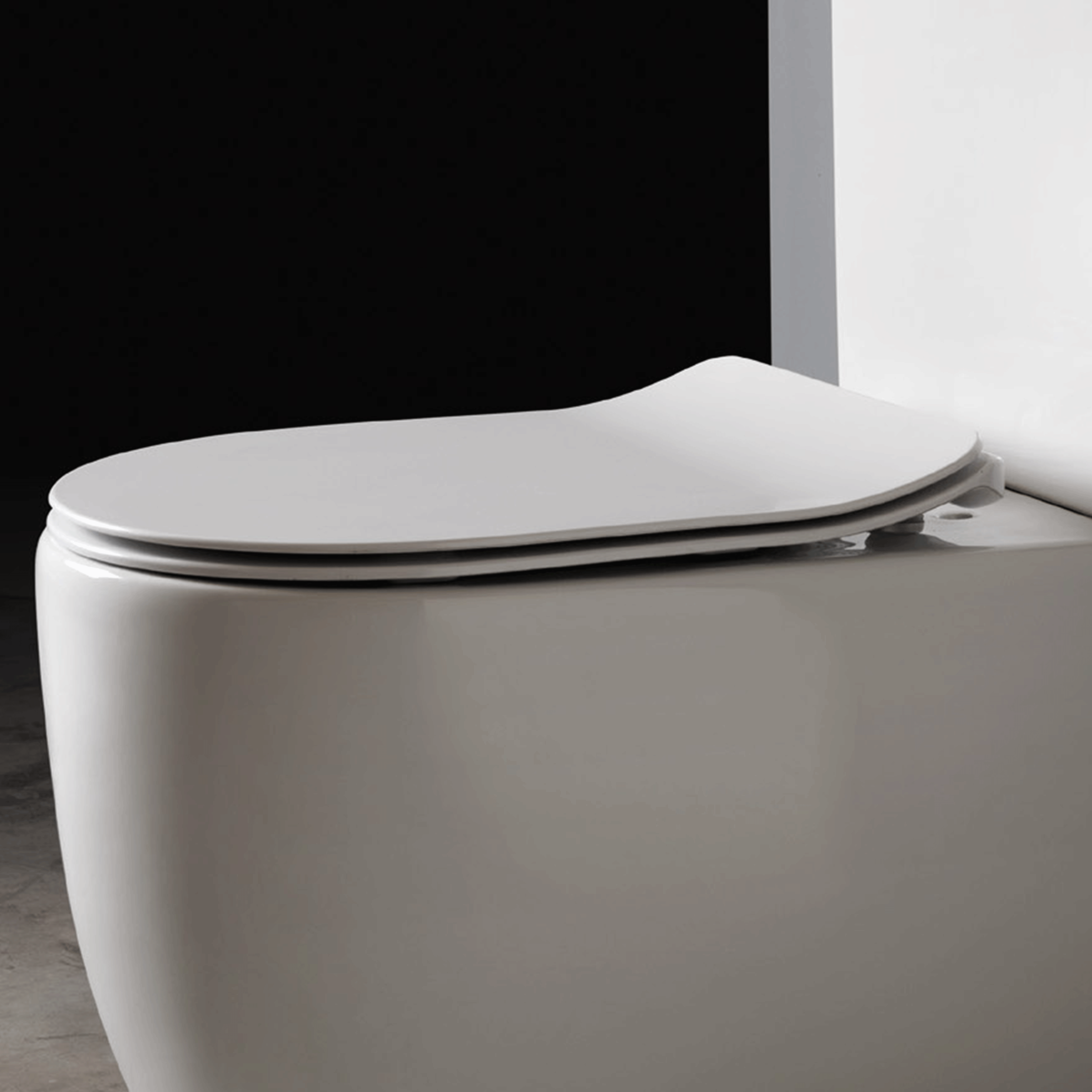 Lavabo Glomp Mini Slim soft close toiletsæde, hvid