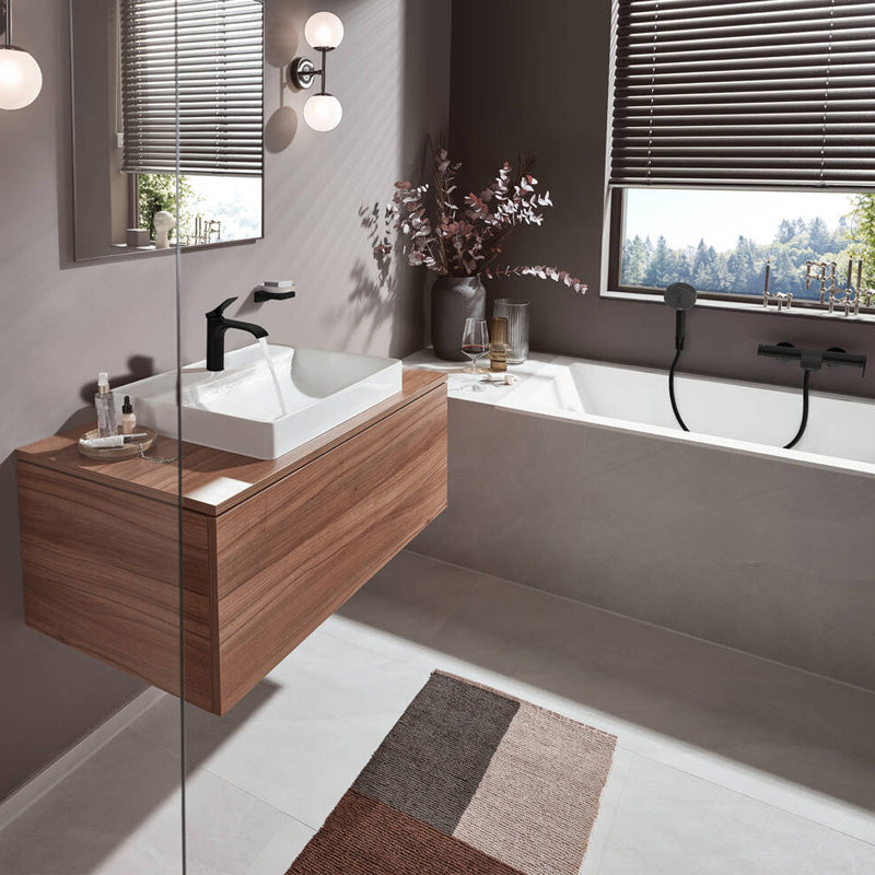 Hansgrohe Vivenis håndvaskarmatur 146mm uden BV, mat sort