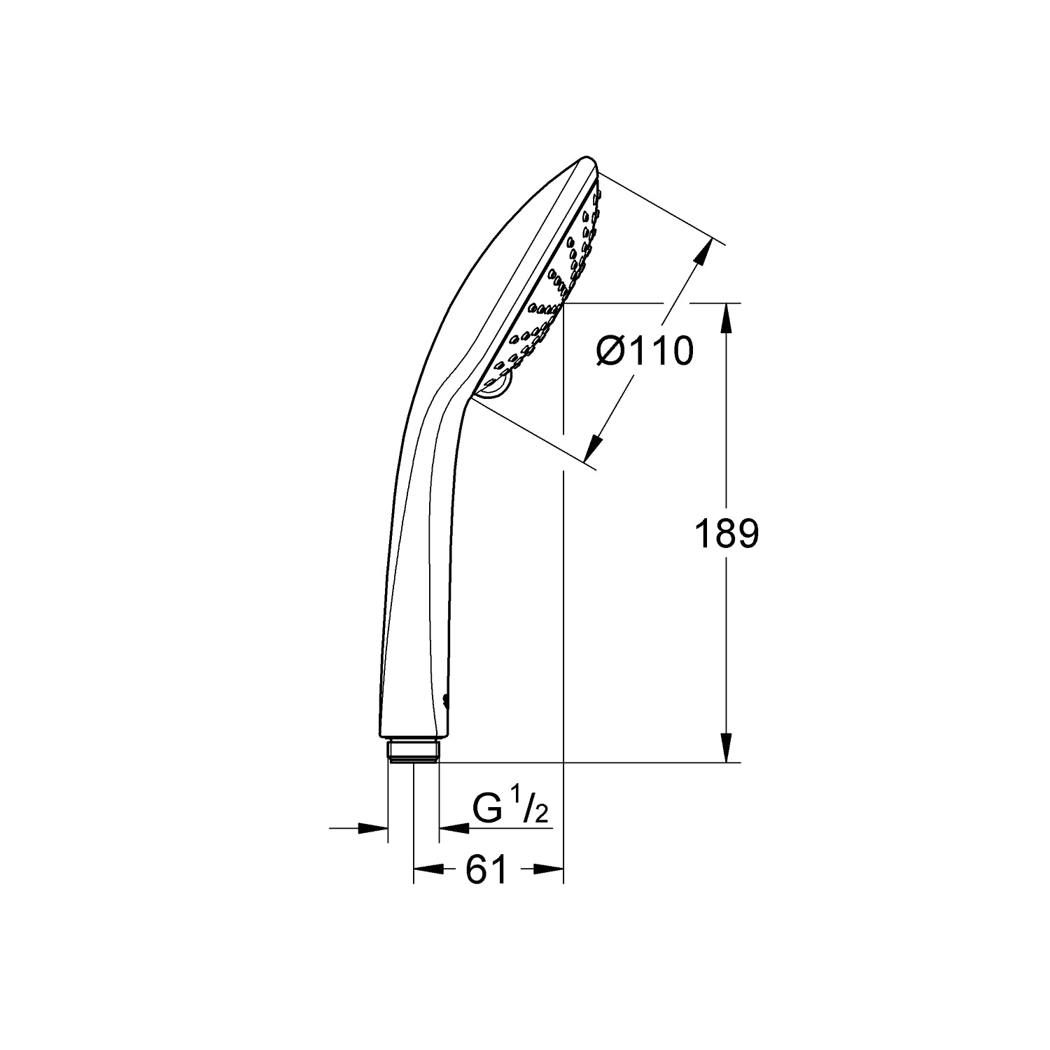 Grohe Euphoria håndbruser