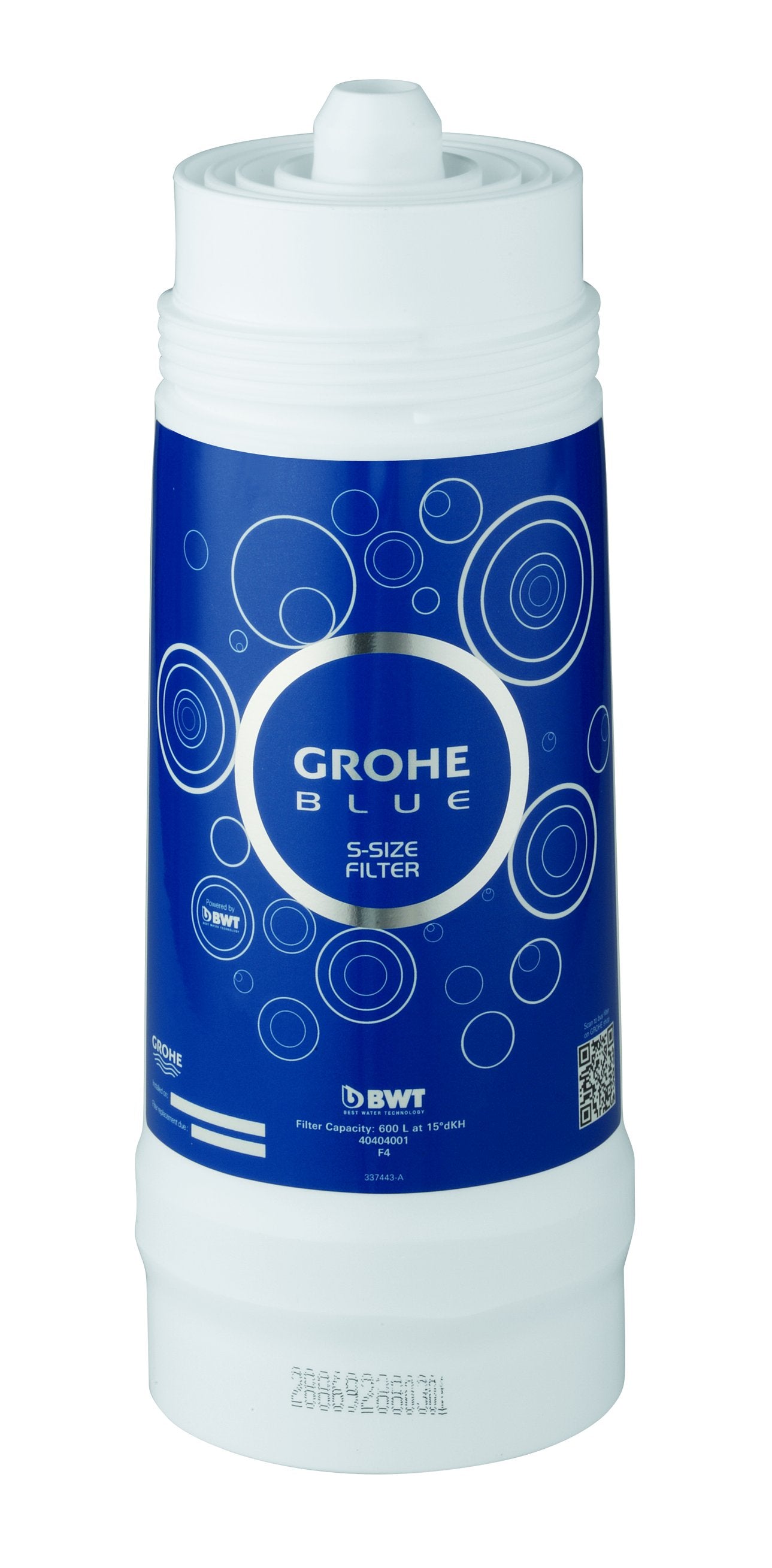 Grohe filter med 600L kapacitet t/Grohe Red og Blue armaturer