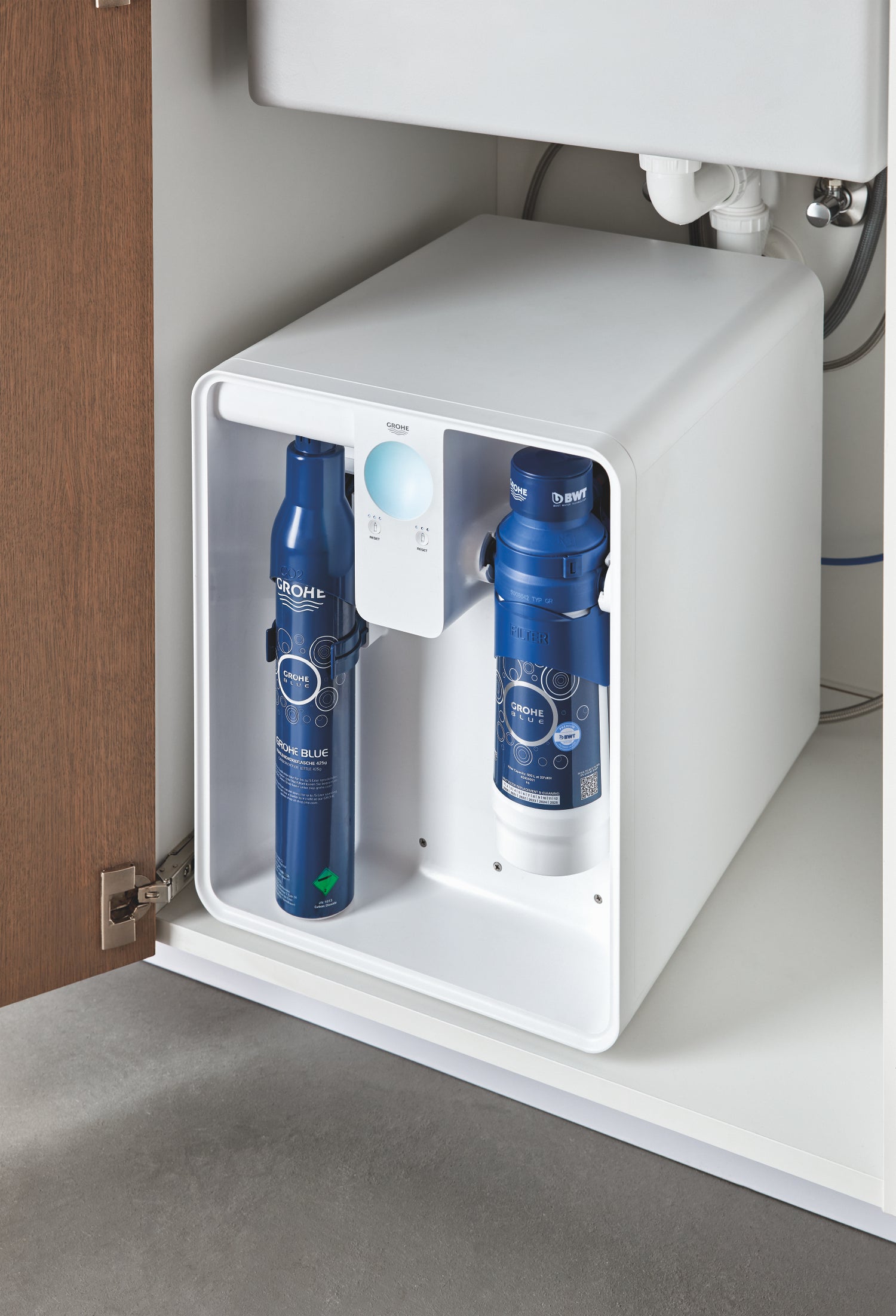 Grohe filter med 600L kapacitet t/Grohe Red og Blue armaturer