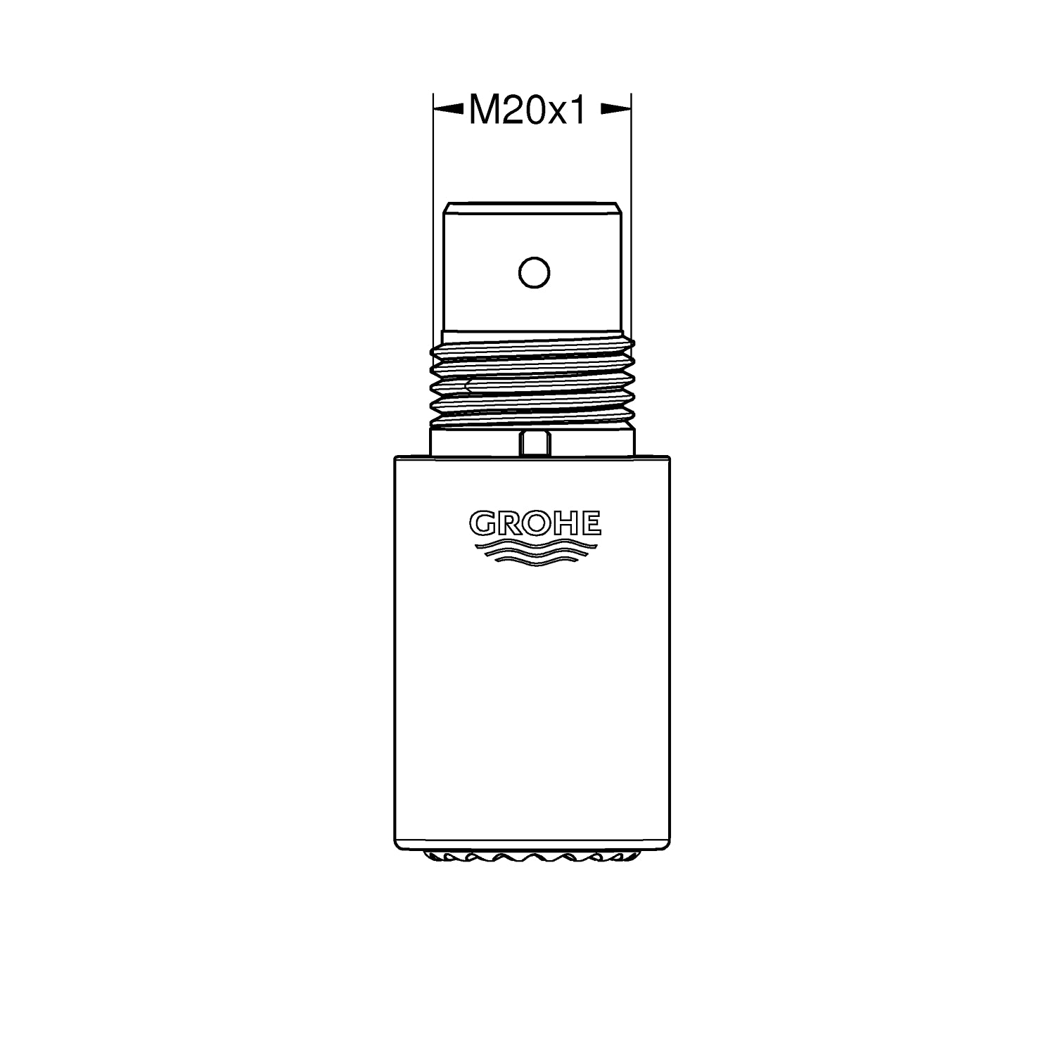 GROHE STRÅLEREGULATOR