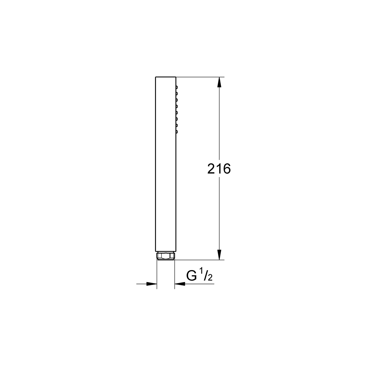 Grohe Euphoria Cube Stick håndbruser