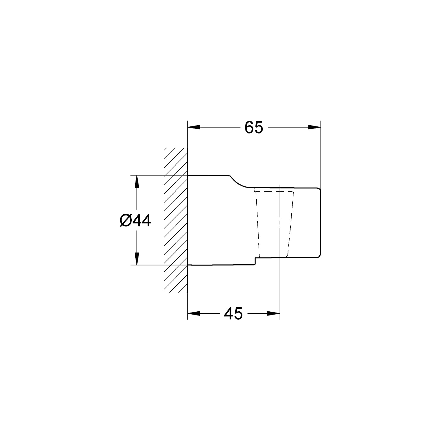 Grohe Relaxa Plus bruseholder