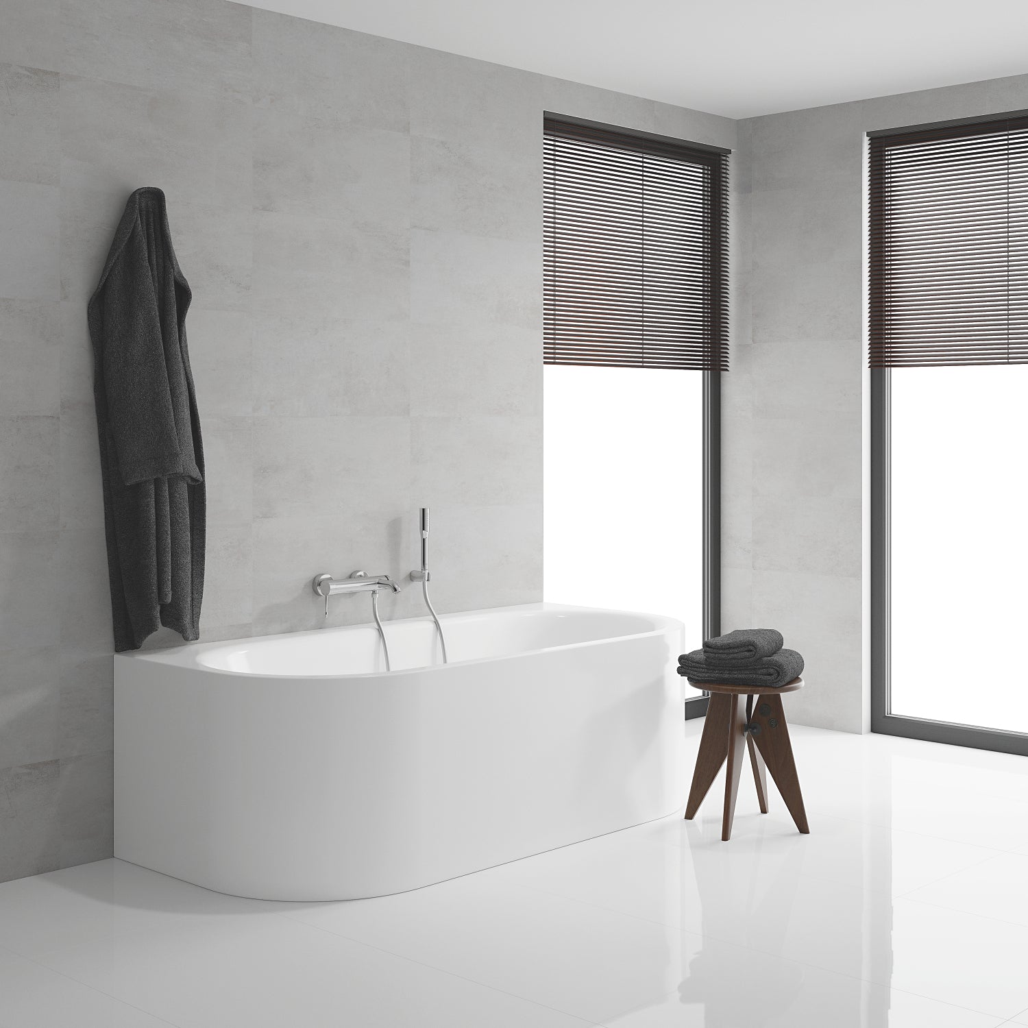 Grohe Essence kararmatur m/brusesæt, krom
