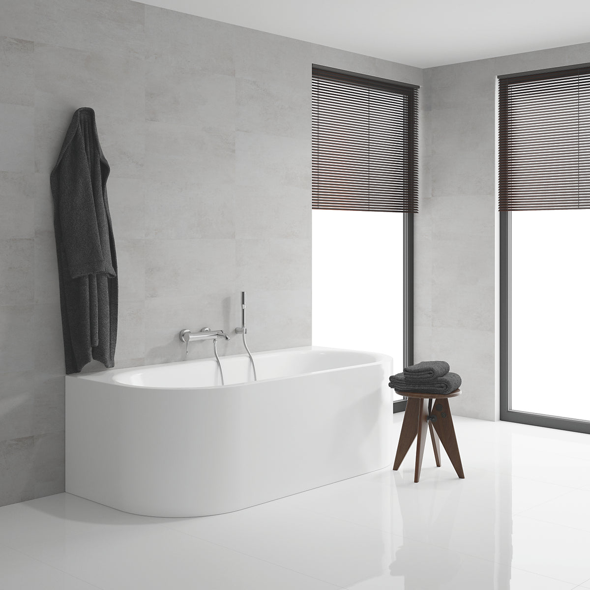 Grohe Essence kararmatur m/brusesæt, krom