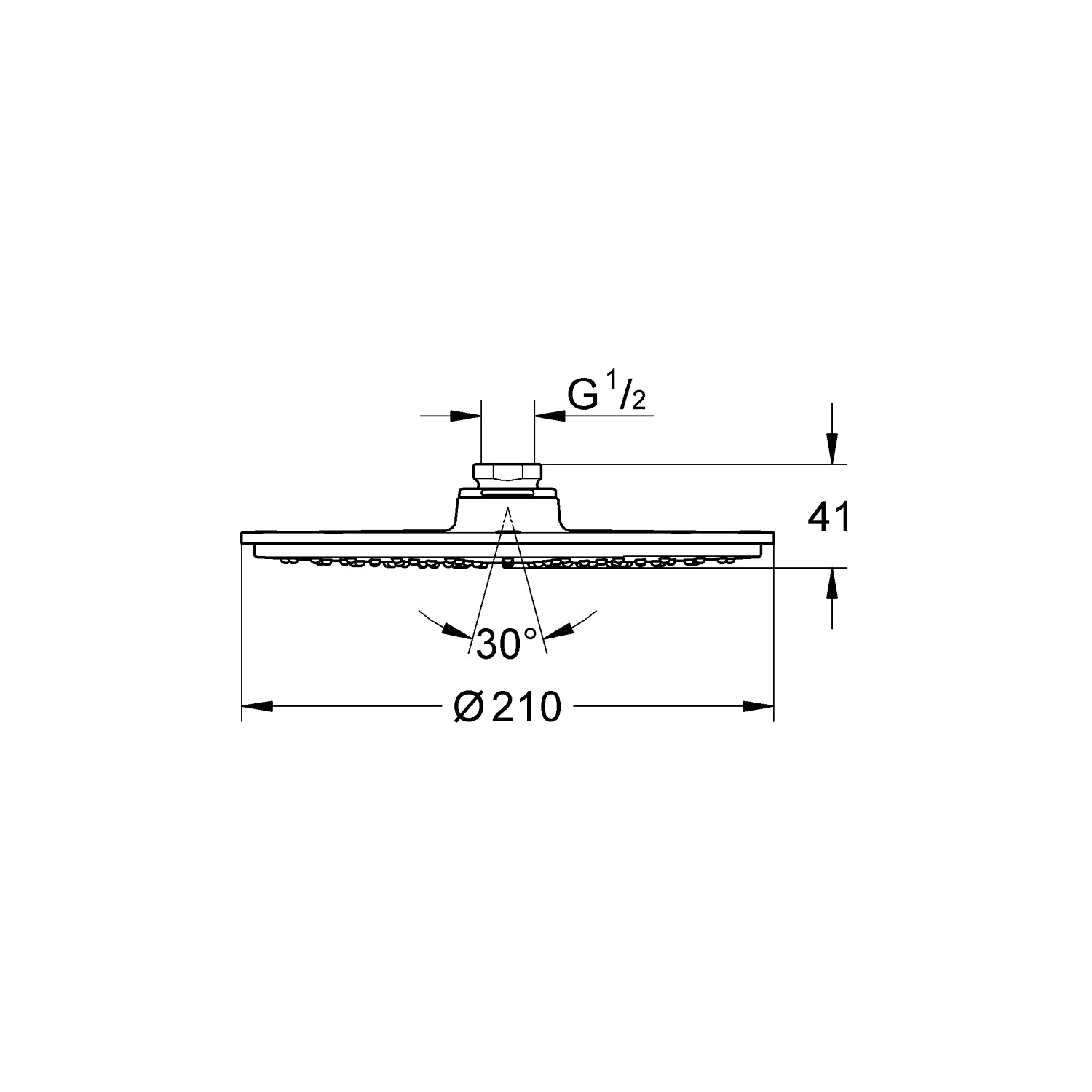 Grohe RSH Cosmo hovedbruser US