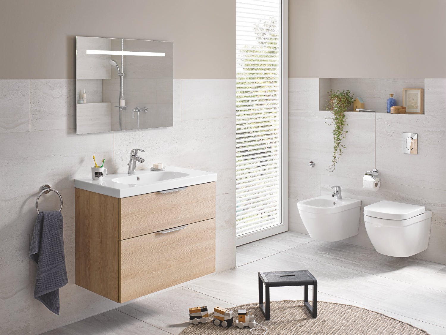 GROHE Euro Ceramic Væghængt WC