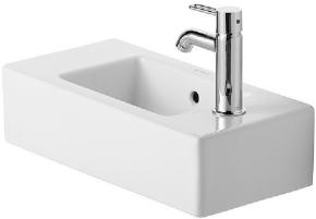 Vero vask 50 x 25 cm med hanehul i højre side