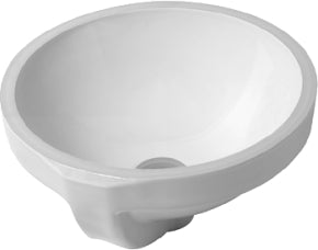 Architec vask til underlimning 32 cm uden hanehul med overløb