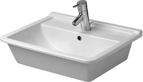 Duravit Starck 3 nedfældningsvask med hanehul