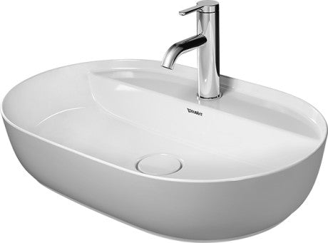 Luv bowle til bord 600x400mm med hanehul uden overløb