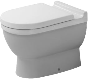 Starck 3 toilet med p-lås