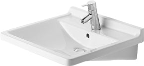 Starck 3 vask vital 60 cm med hanehul