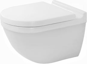 Duravit Starck 3 vægtoilet skjult montering