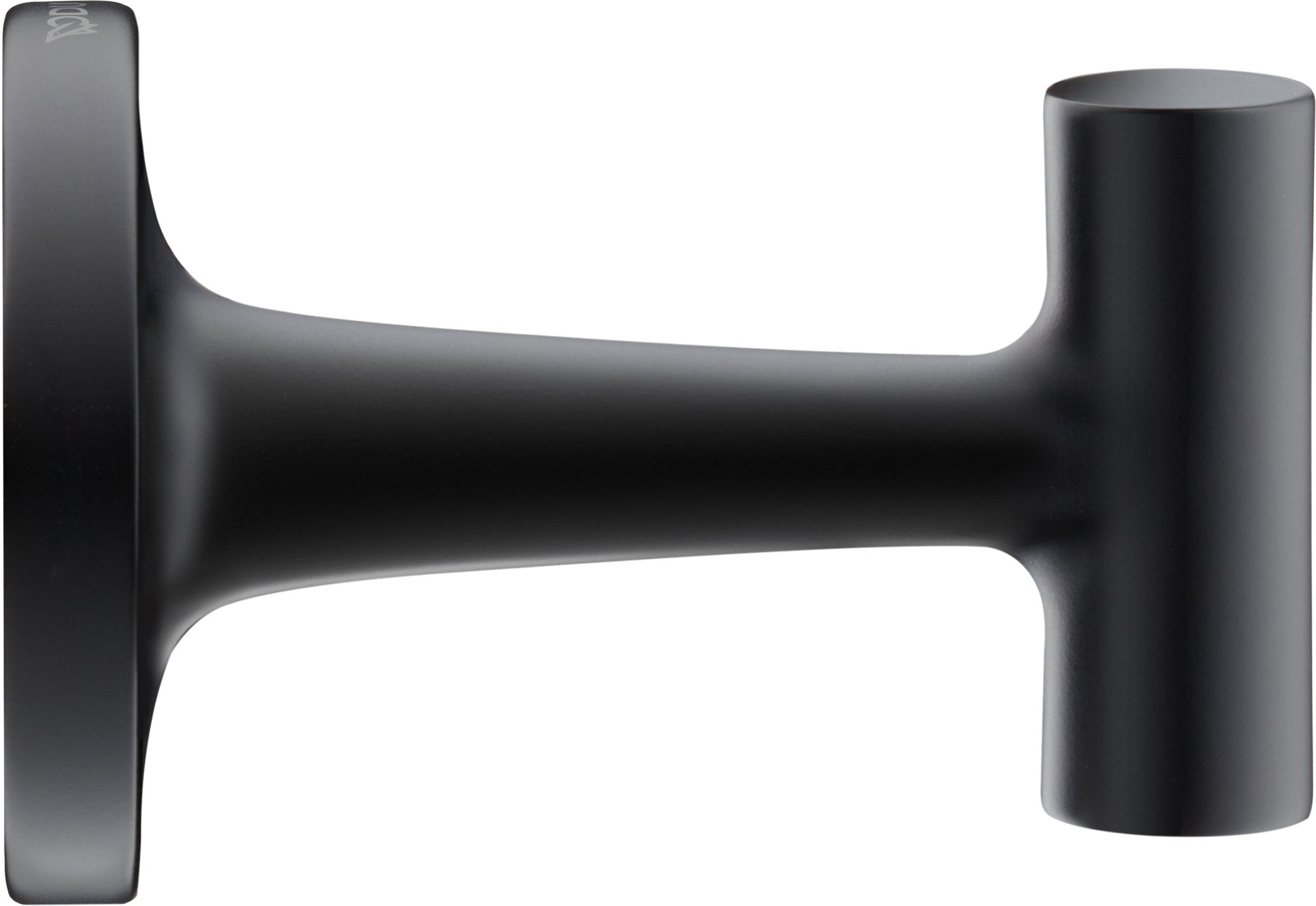 Duravit Starck T håndklædekrog sort mat, 50x73mm