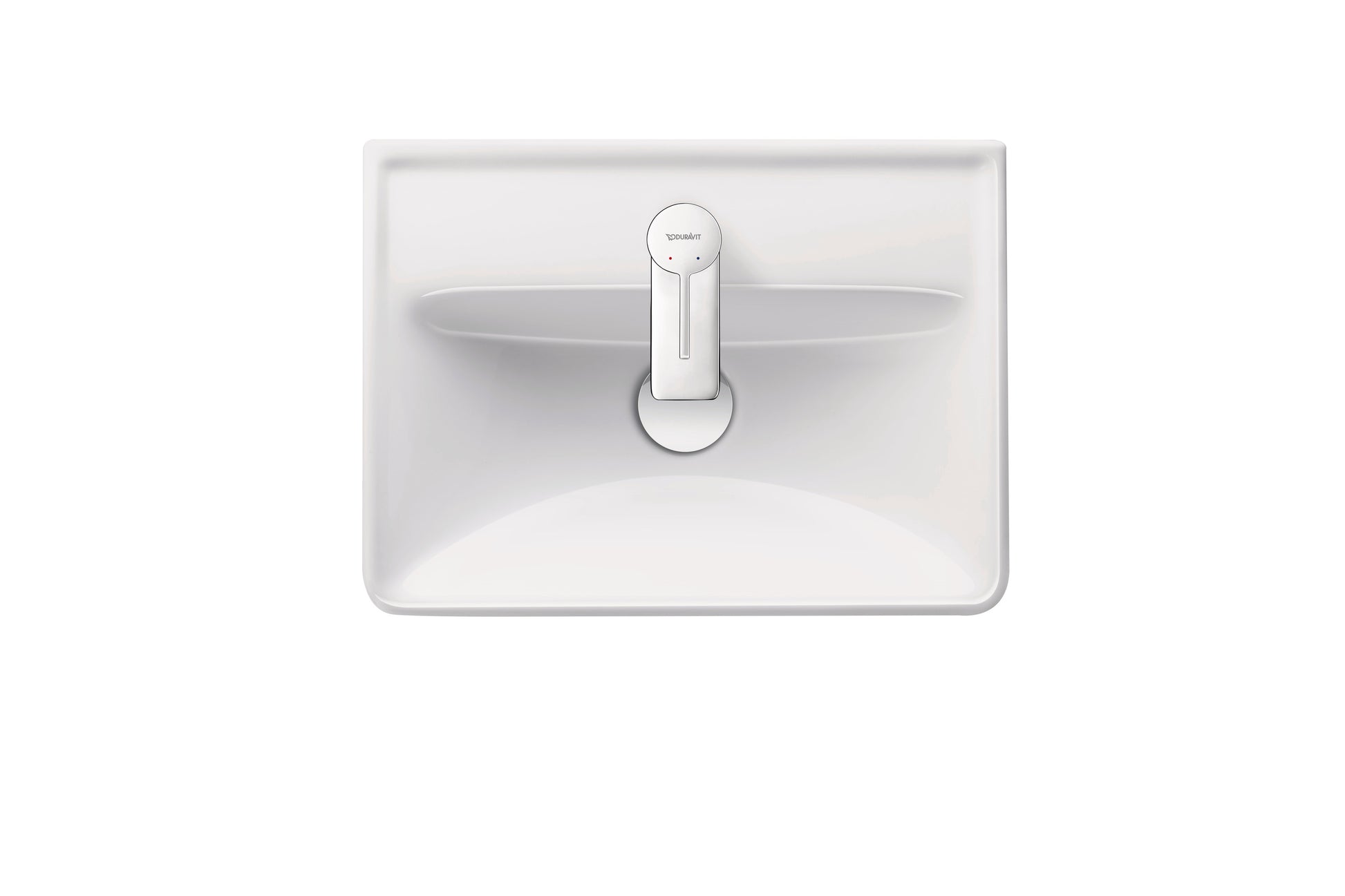 Duravit D-Neo håndvask 450x335mm m/ hanehul, uden overløb
