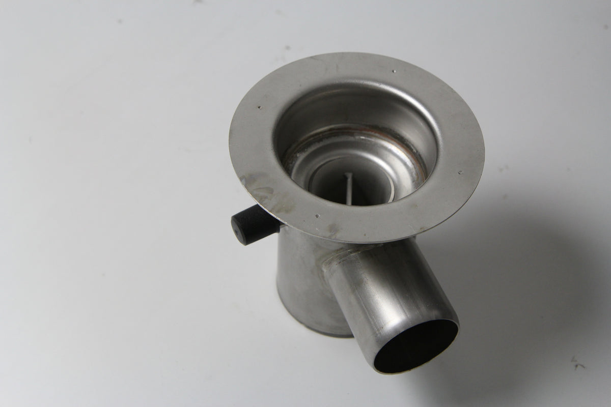 ACO 50 mm rendeudløb med vandlås og studs, vandret