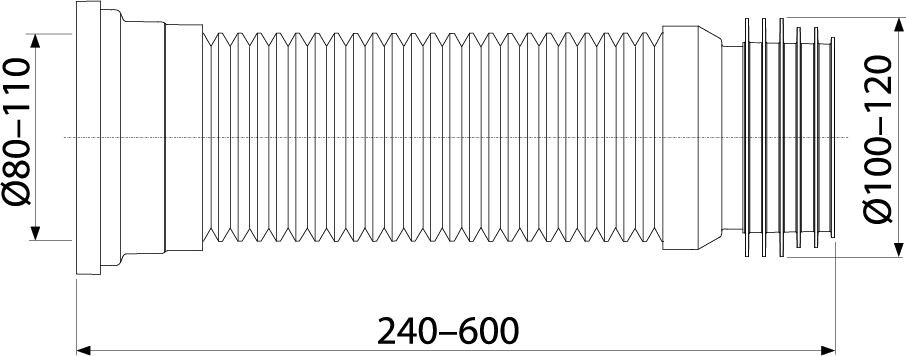 alca a97 afløbsbøjning flex