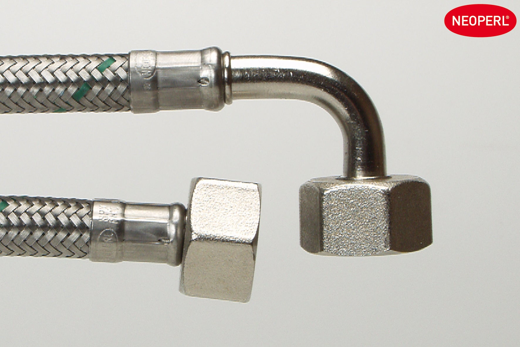 Tilslutningsslange DN8 1/2" x 1/2" 1000 mm