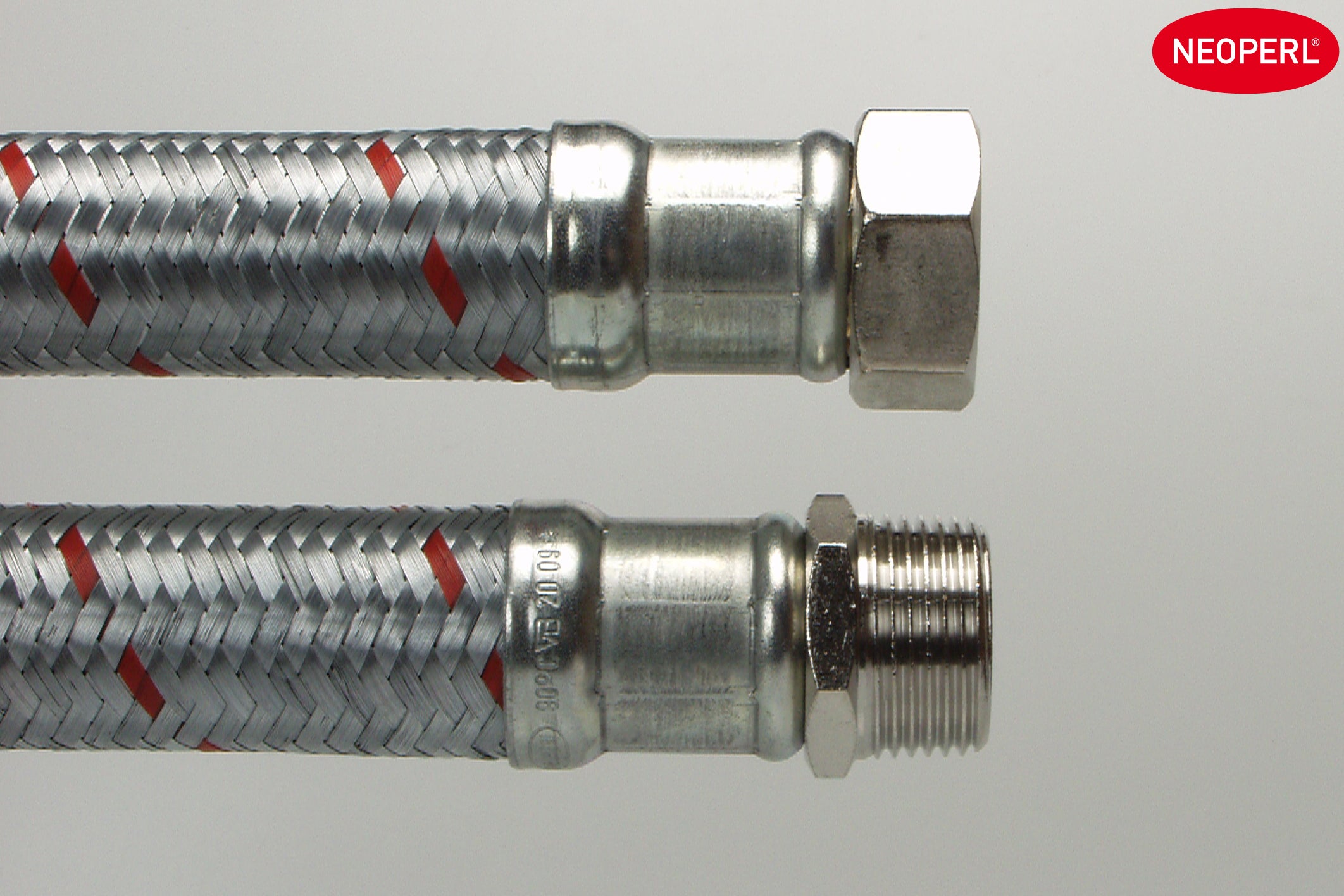 Kedelslange 1" x 500 mm nippel+omløber 10 bar