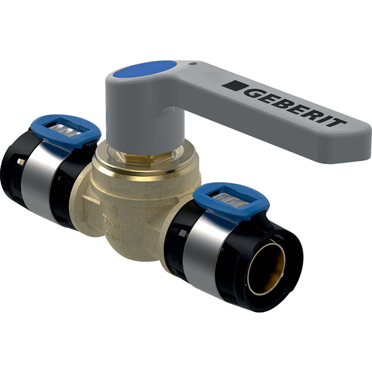FLOWFIT kugleventil 32mm m/greb blyfri siliciumbronze