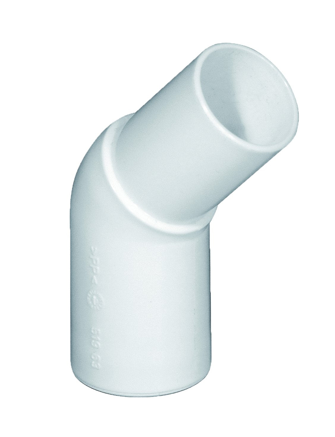 Purus indstik bøjning 32 mm 45° spids