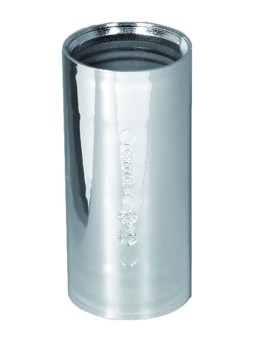 Muffe forkromet Purus Ø 40 mm indstik PP