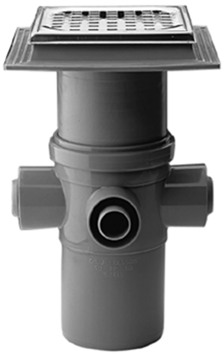 Maxiflex 110 mm afløbsskål til beton, med studs, lodret