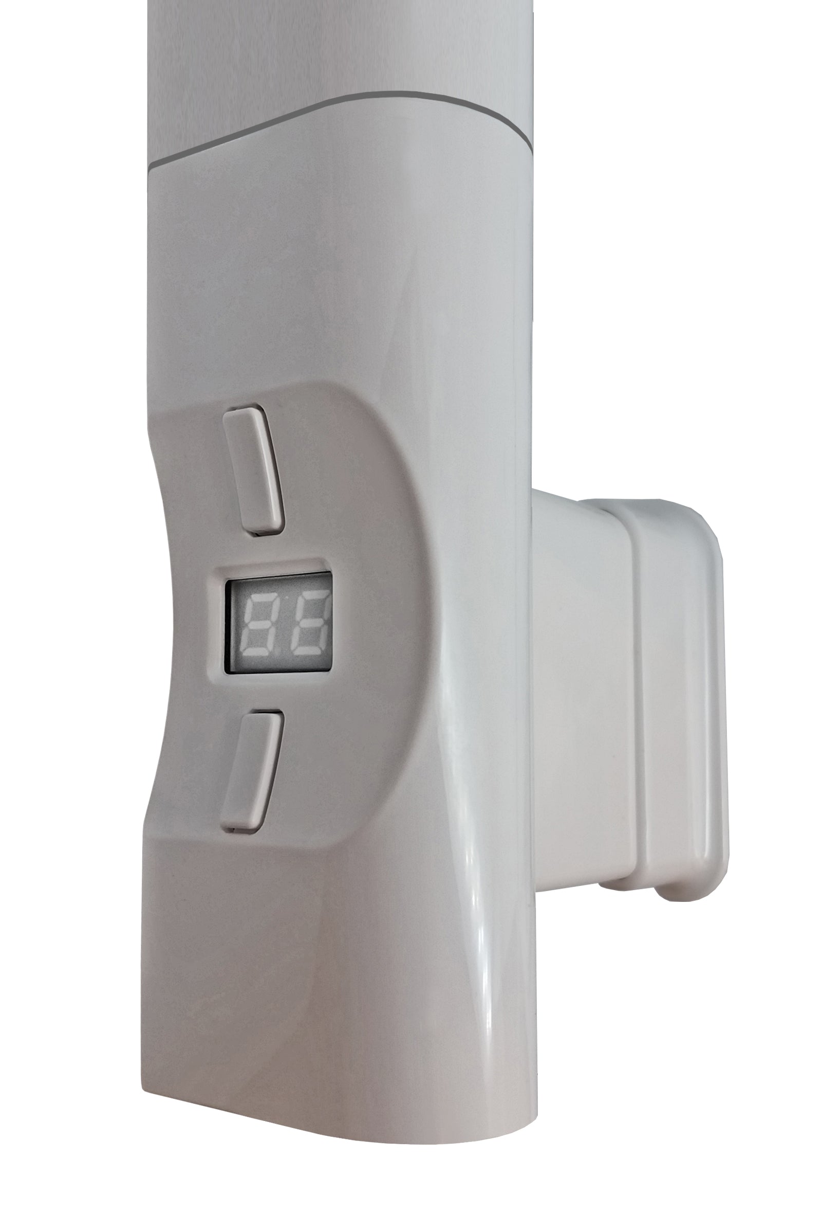 Nuvo 2 elvarmeelement, ½", 300W, D-profil, hvid