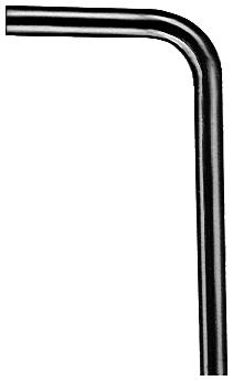 AFLØBSRØR VINKEL KROM 32X220X680 MM