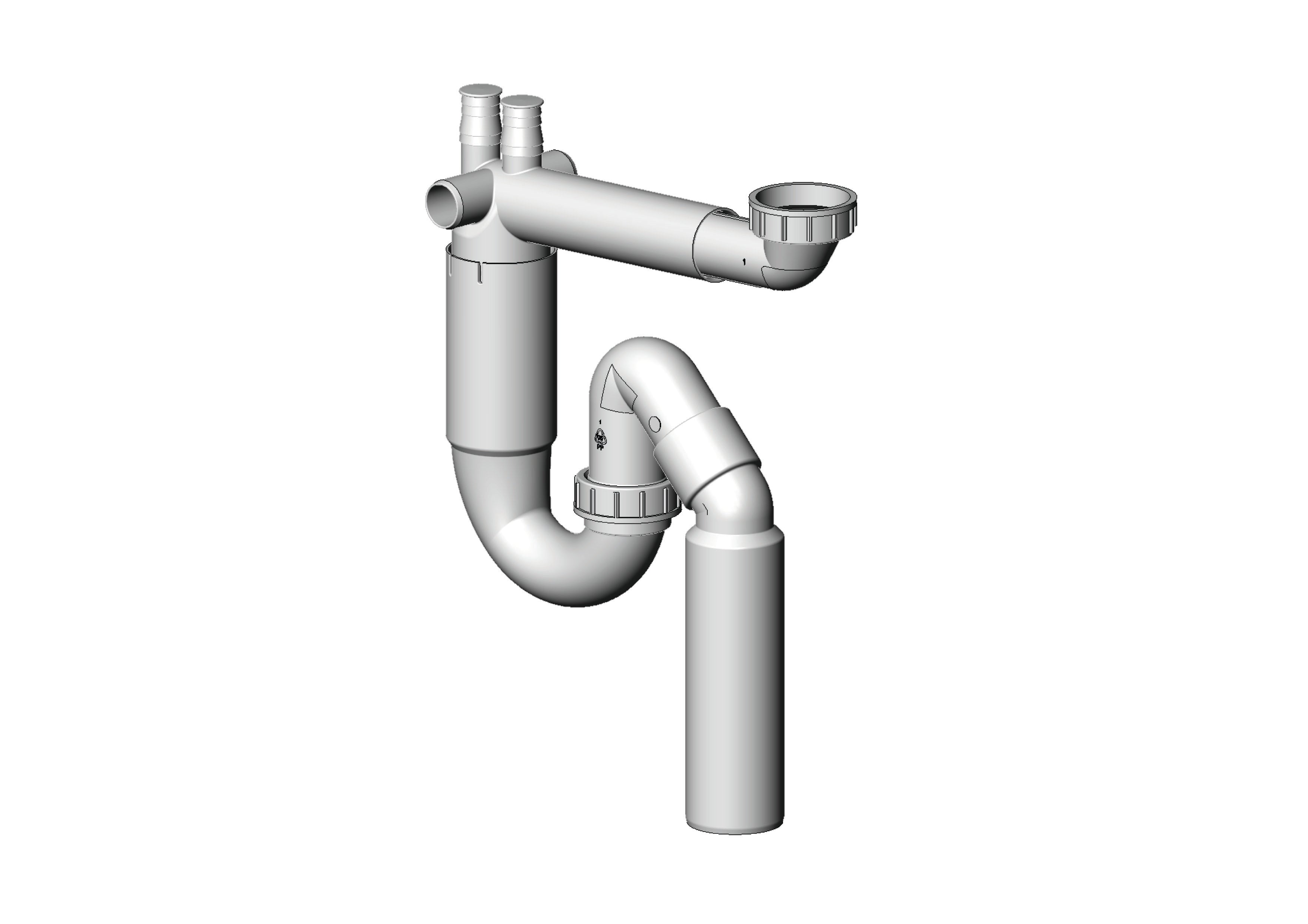 uni.s-vandlås 50mm væg gulv
