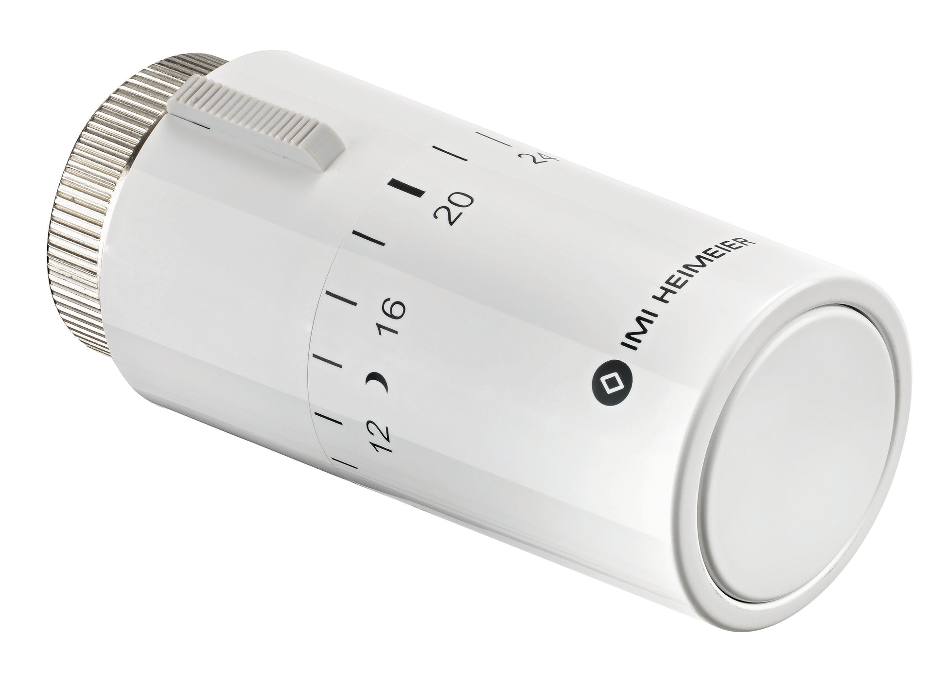 Halo (hvid) design termostat 6-28°C. Fast føler. M30.