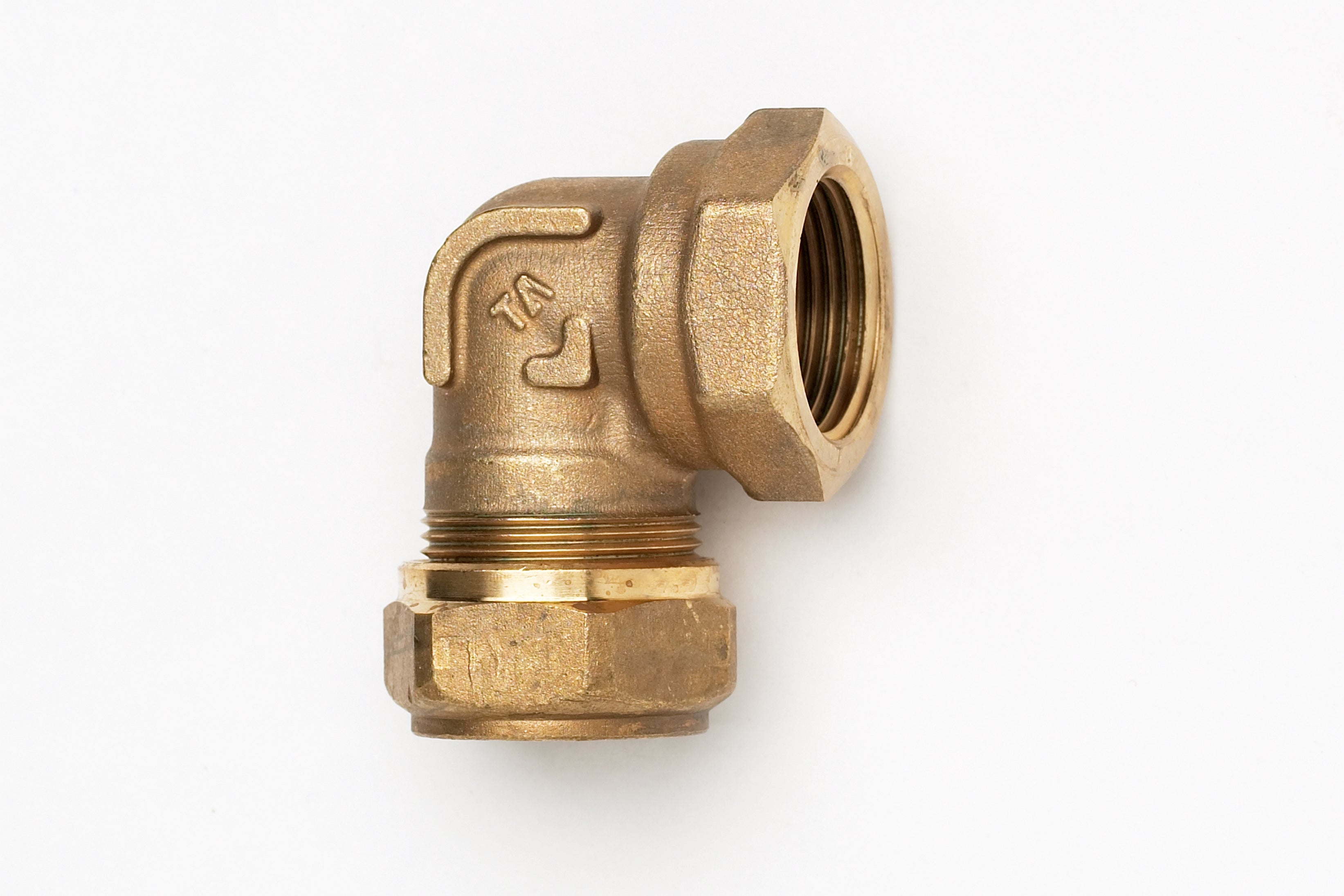 3/4" x 22 mm TA FPL vinkel med muffe