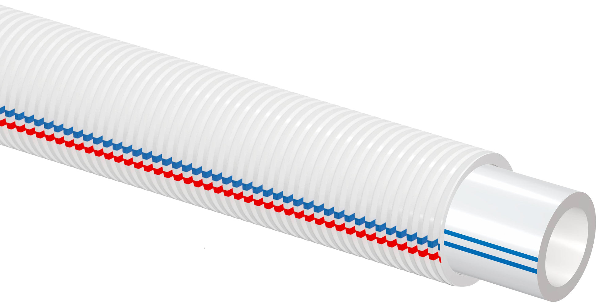 Uponor Combi Pipe RIR i rulle hvid 16x2,0 25/20 50m