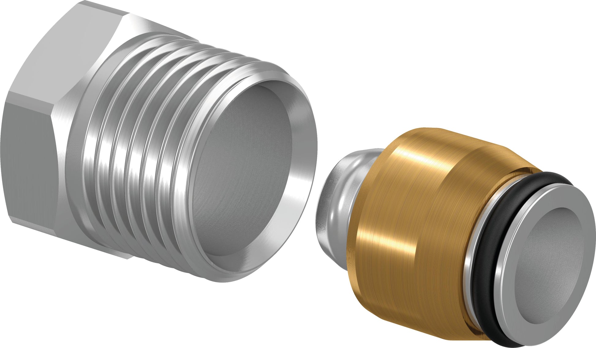 Uponor Smart Radi kompressionskobling Danfoss 16-G1/2"MT