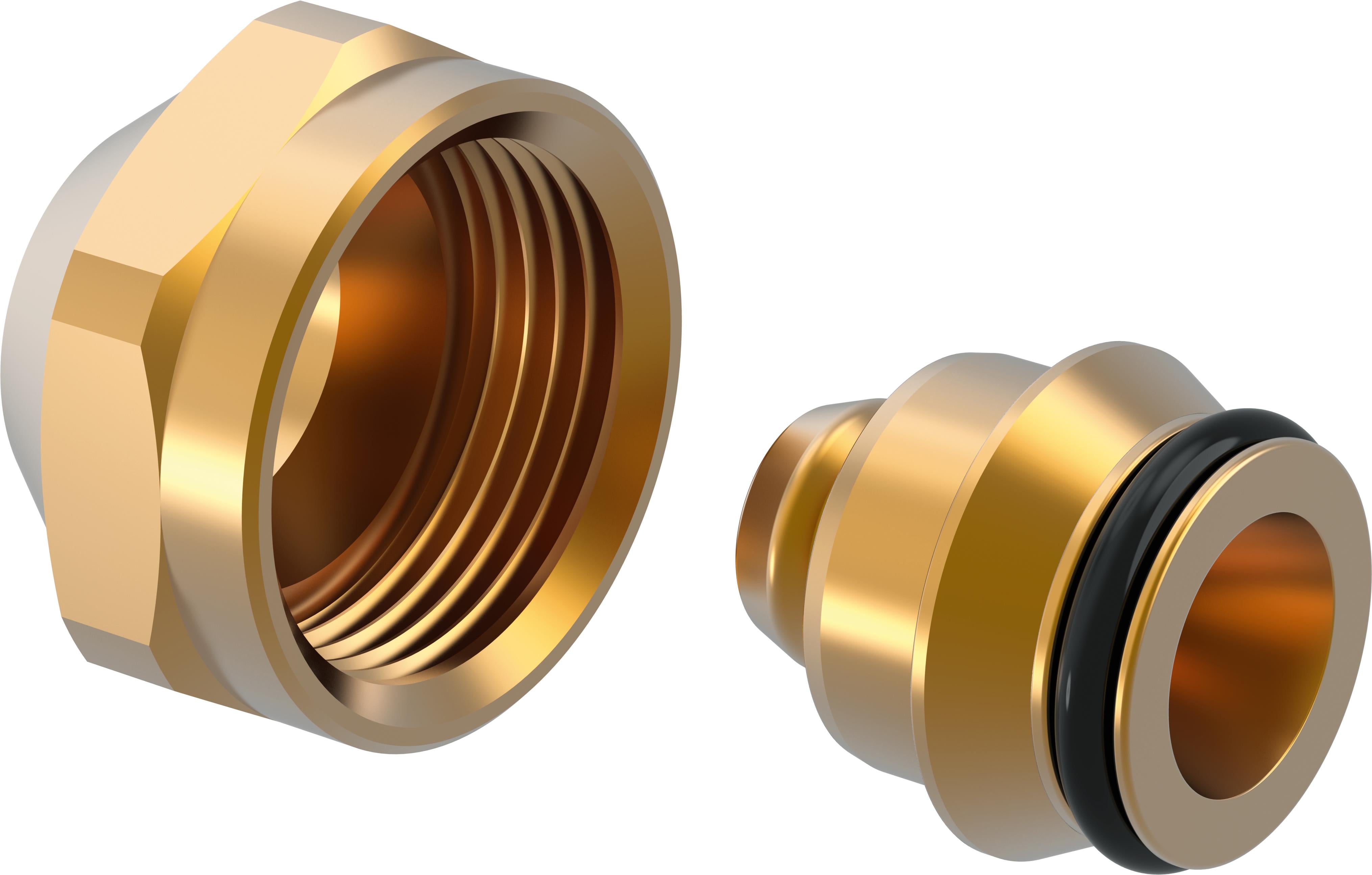 Uponor Vario GV-koblingssæt PEX 16x1,8/2,0-G3/4" Euro